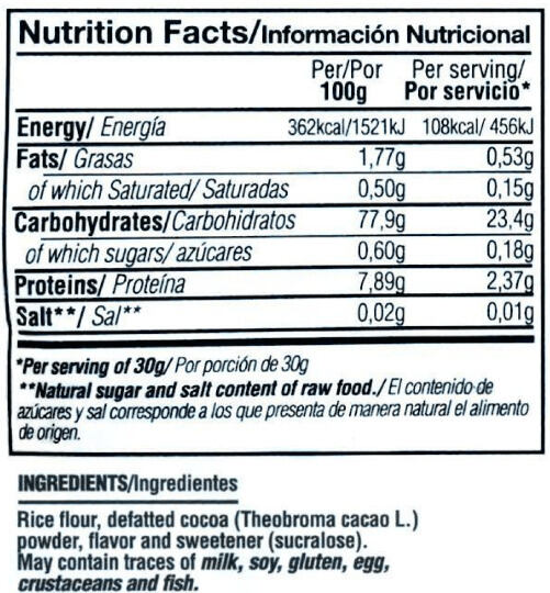 Instant Rice Flour 2 Kg de Quamtrax USAFitness